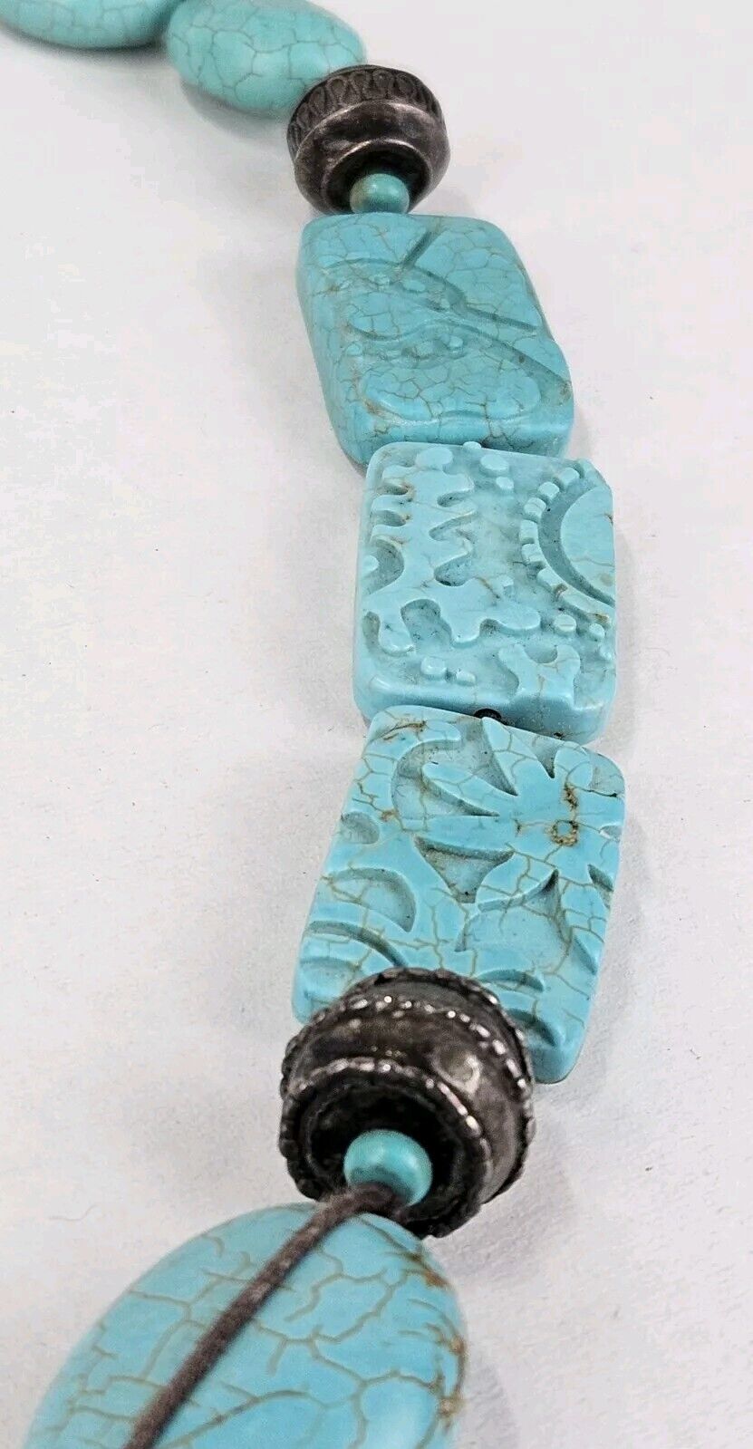 Silpada Designs Turquoise, Magnasite, And Howlite Necklace