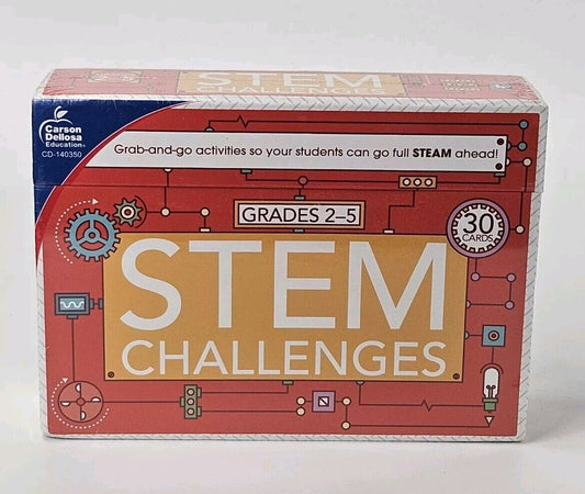 STEM Challenges Learning Cards by Carson-Dellosa Publishing (2018,...