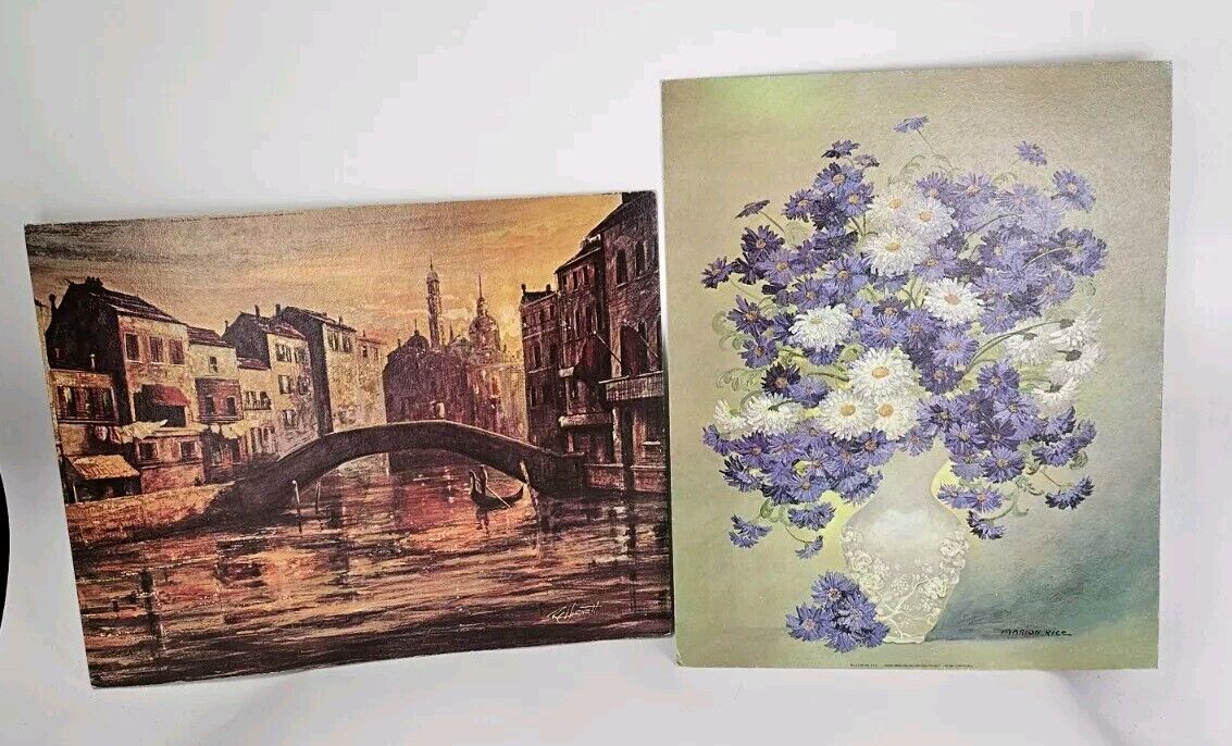 Harnett- Romantic Italy Litho - Arts Print Lot - International Gallery 16" x 20"