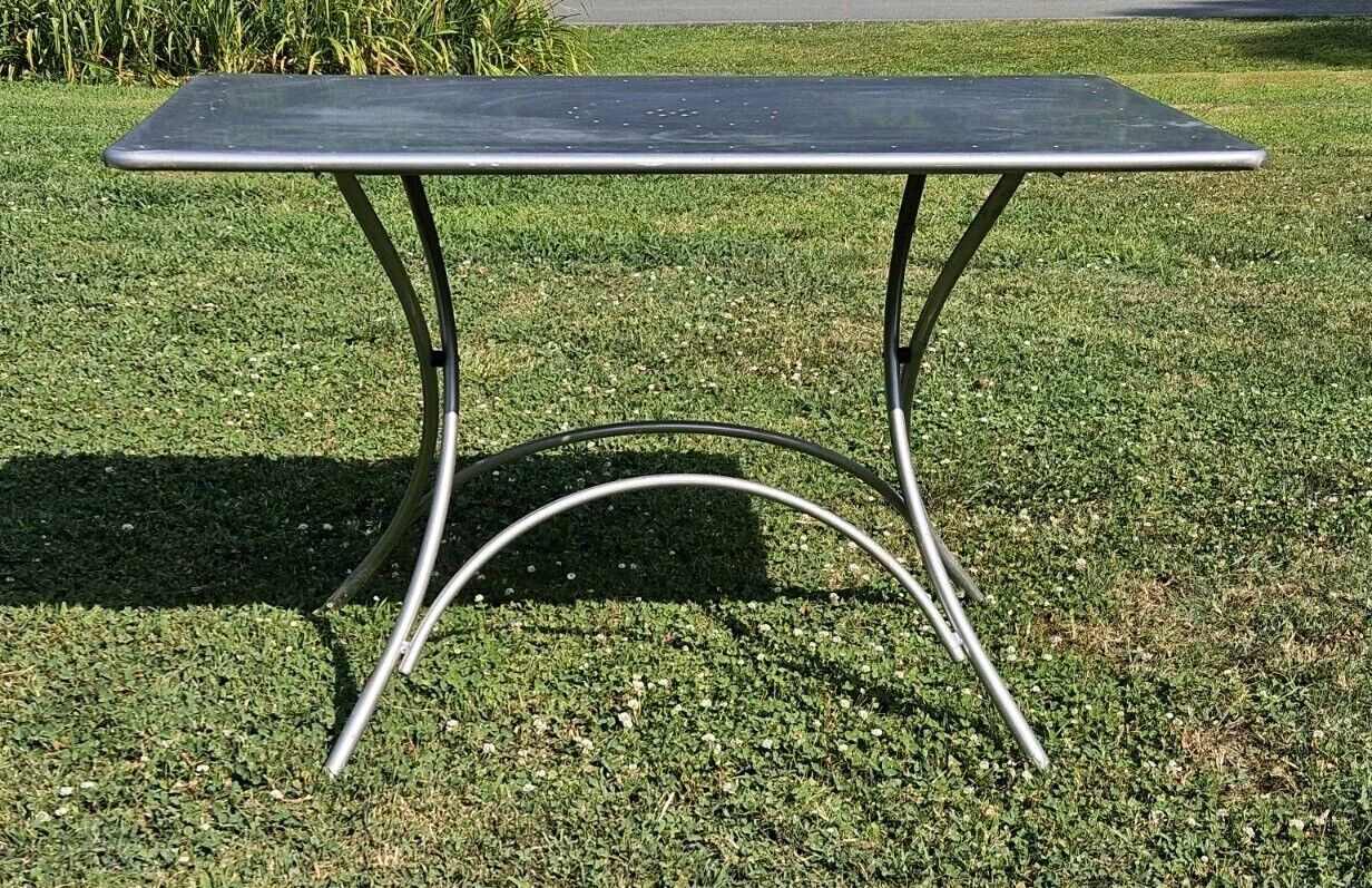 EMU Modern Restaurant Table @ 47" X 30" 29.5" high - Made In Italy