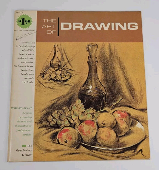 The Art Of PERSPECTIVE DRAWING by Walter Brooks The Grumbacher Library 1965