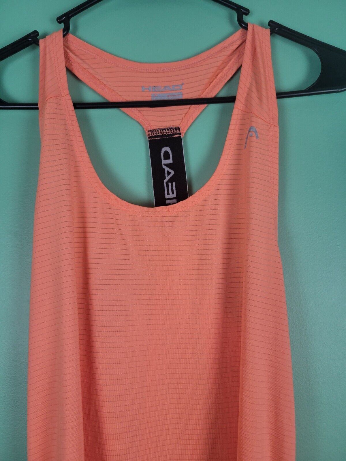 Head Women’s Coral/Neon Active Tank Top Size Medium