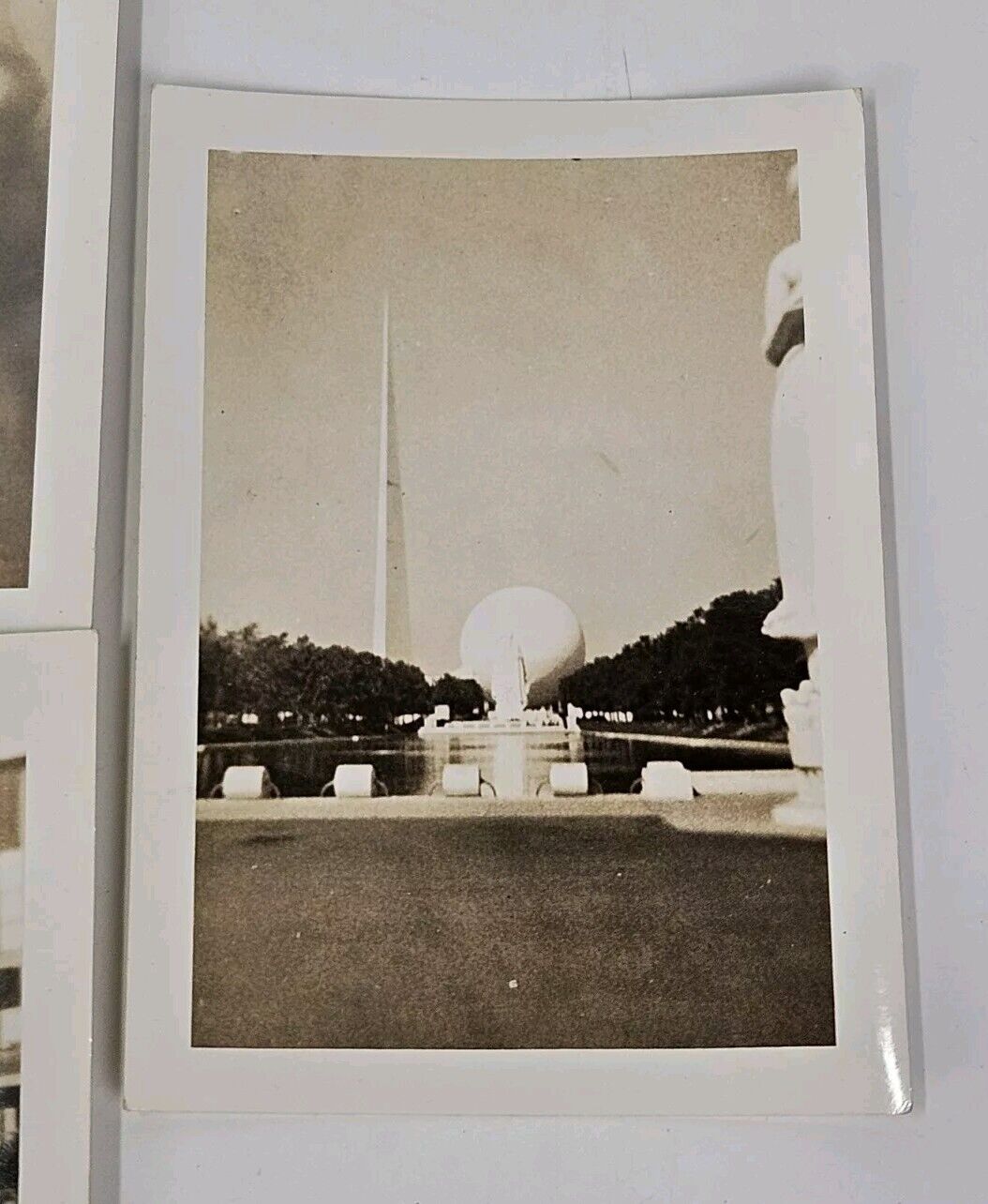 1939-1940 New York Worlds Fair Photo Lot Of 7 2.5x3.5”