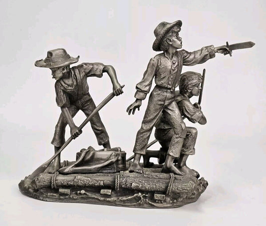 1976 Franklin Mint "The Pirates - Tom Sawyer" by James Ponter (Fine Pewter)