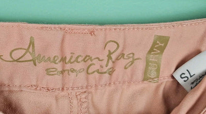 American Rag CIE Jeans Women's Size 7S Peach Curvy Pants