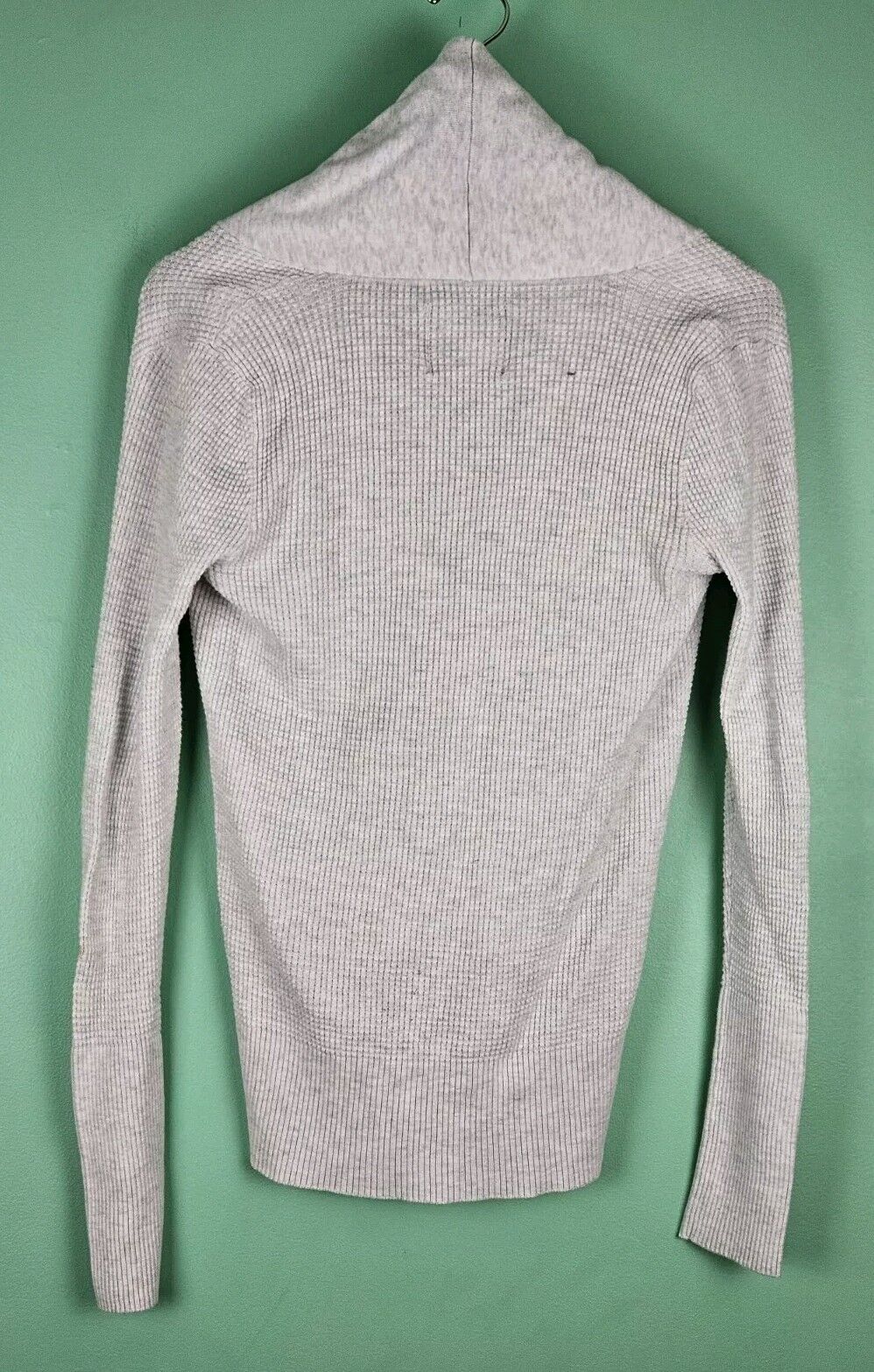 American Eagle Outfitters Women's Medium Cowl Neck Button Knit Sweater