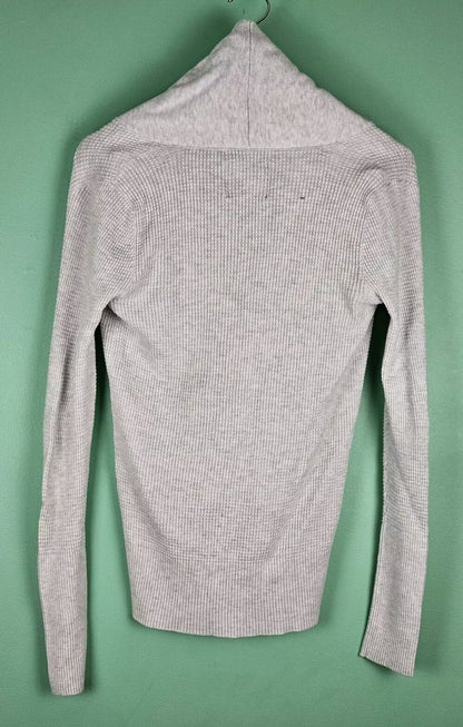 American Eagle Outfitters Women's Medium Cowl Neck Button Knit Sweater