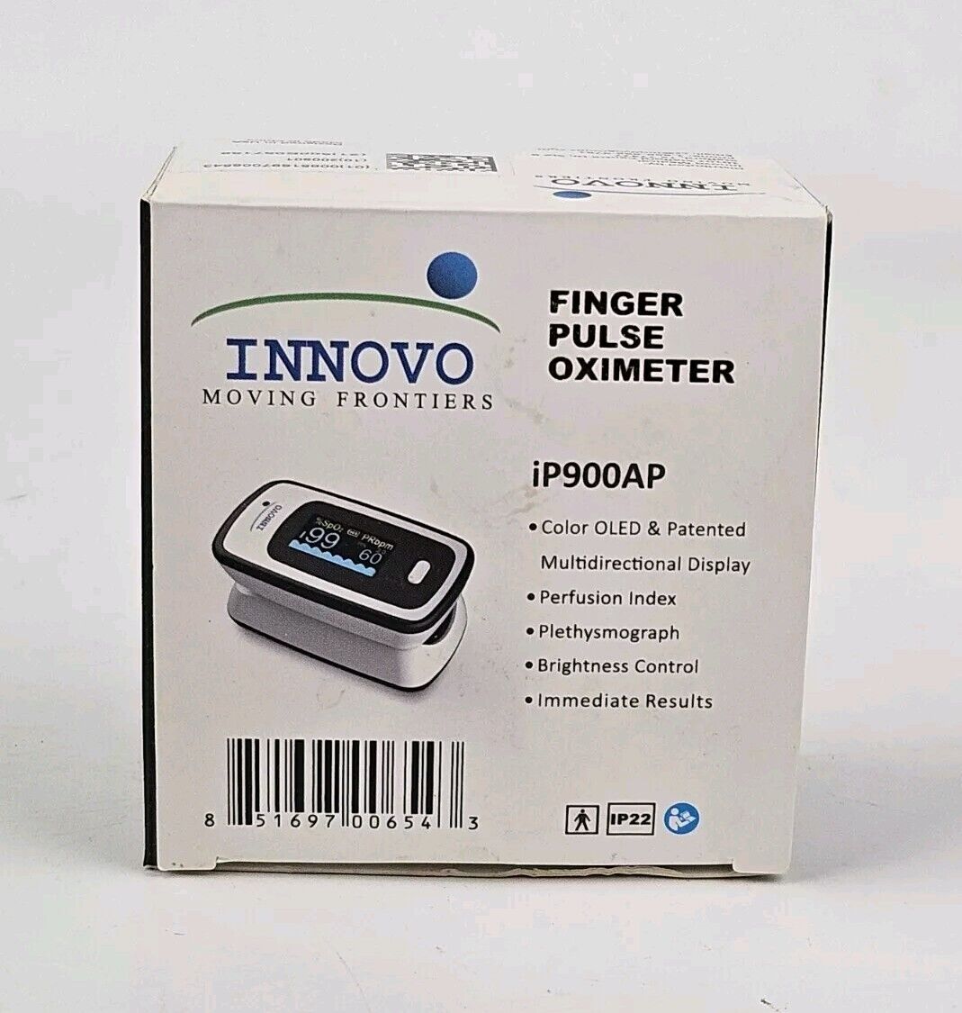 Innovo Finger Pulse Oximeter iP900AP