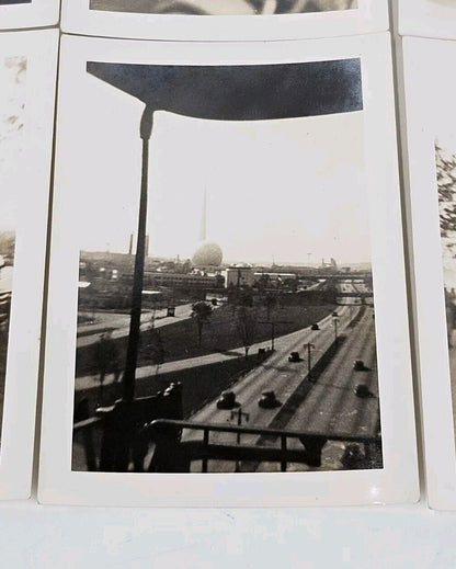 1939-1940 New York Worlds Fair Photo Lot Of 7 2.5x3.5”