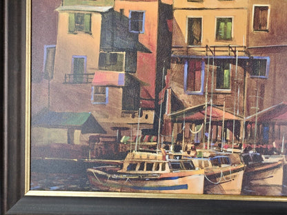 Framed and Matted Print of 'Mediterranean Gold' by Michael O'Toole