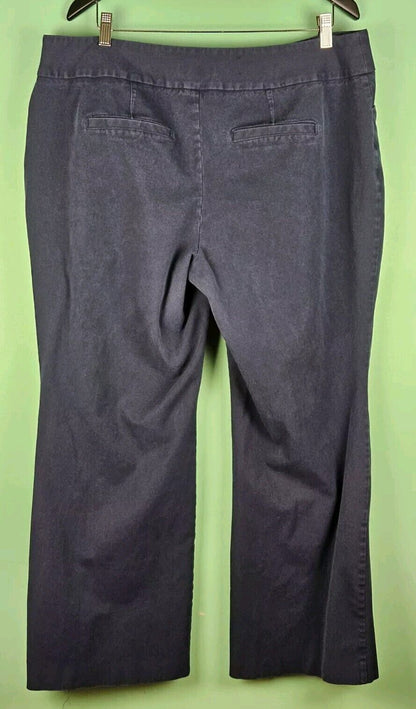 INC International Concepts Womens Black Dress Pants Size 18W