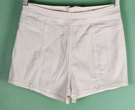 Women’s Bullhead Denim Co. Size 9 Hot Short White