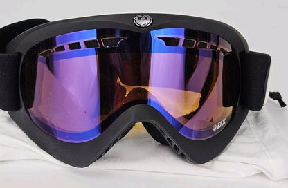 Dragon Alliance DX adult Ski Extreme Sports Goggles Grey Icon/Amber/Black