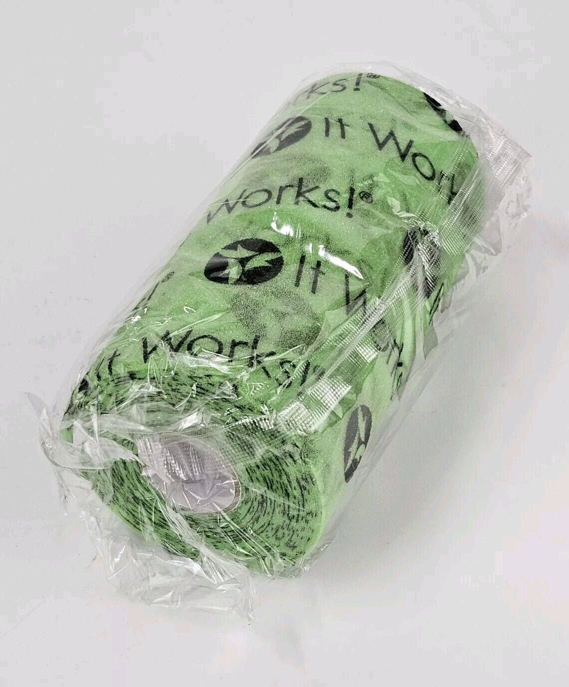 It Works! 6" Green FAB WRAP Roll Tape Brand New