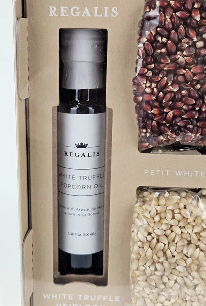 Regalis White Truffle Heirloom Popcorn Kit