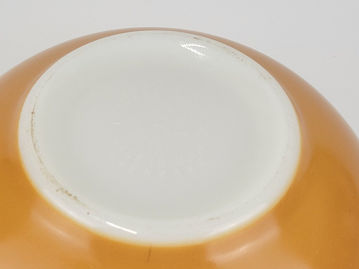 Pyrex Cinderella Bowl Sunburst Orange Color 1 1/2 qt. 442 T.M.32 Made - USA 1968
