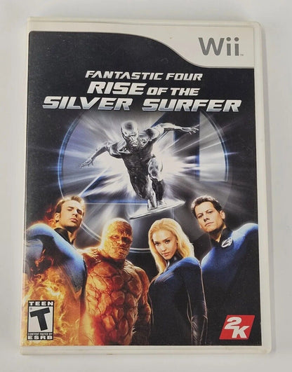 Fantastic 4: Rise of the Silver Surfer (Nintendo Wii, 2007) Complete