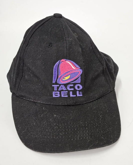 Taco Bell Cap Hat Black With Color Logo
