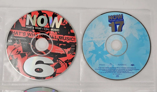Now That's What I Call Music! 6 and 17 ~ Various Artists Electronic ~ Disc Only