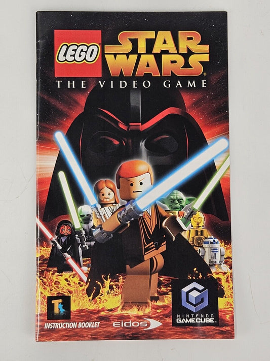 Lego Star Wars (Nintendo GameCube) Original Instruction Manual Only