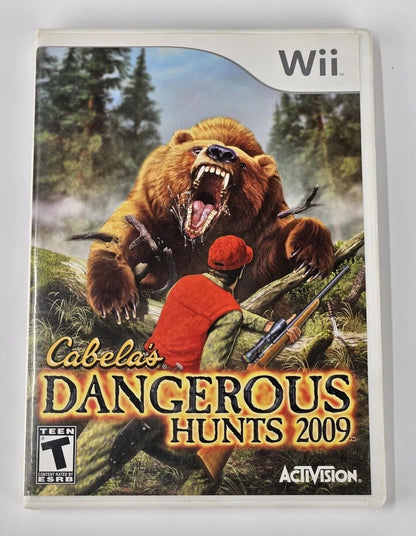 Cabela's Dangerous Hunts 2009 Nintendo Wii - Complete CIB