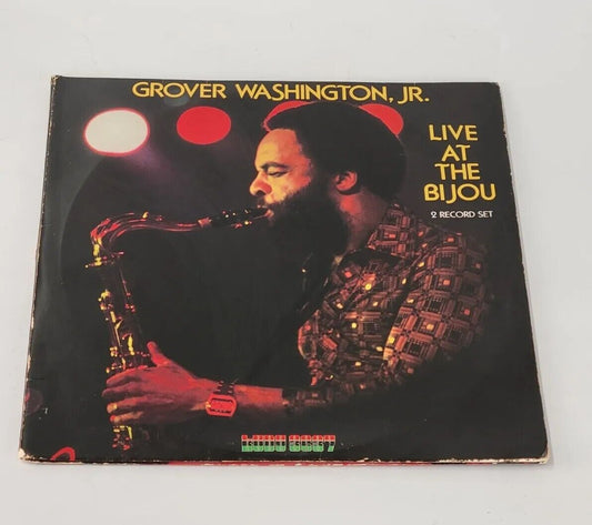 GROVER WASHINGTON JR LIVE AT THE BIJOU Kudu Records KUX 3637 M2 33 RPM vinyl 1LP