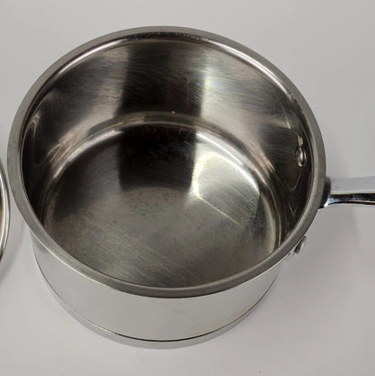 IL Mulino New York 1.5 Quart Stainless Steel Sauce Pan with Lid