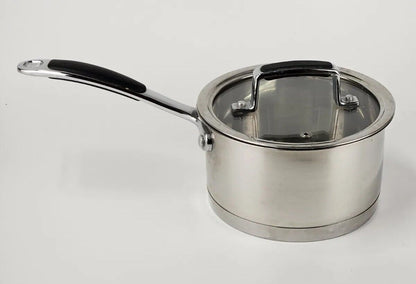 IL Mulino New York 1.5 Quart Stainless Steel Sauce Pan with Lid