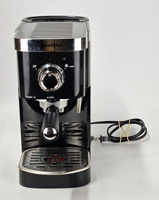 Bonsenkitchen CM8001 Black Silver Proffesional 20 Bar Espresso Machine
