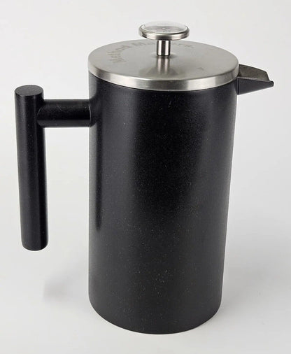 Barista Warrior Coffee French Press Stainless Steel Insulated Thermometer