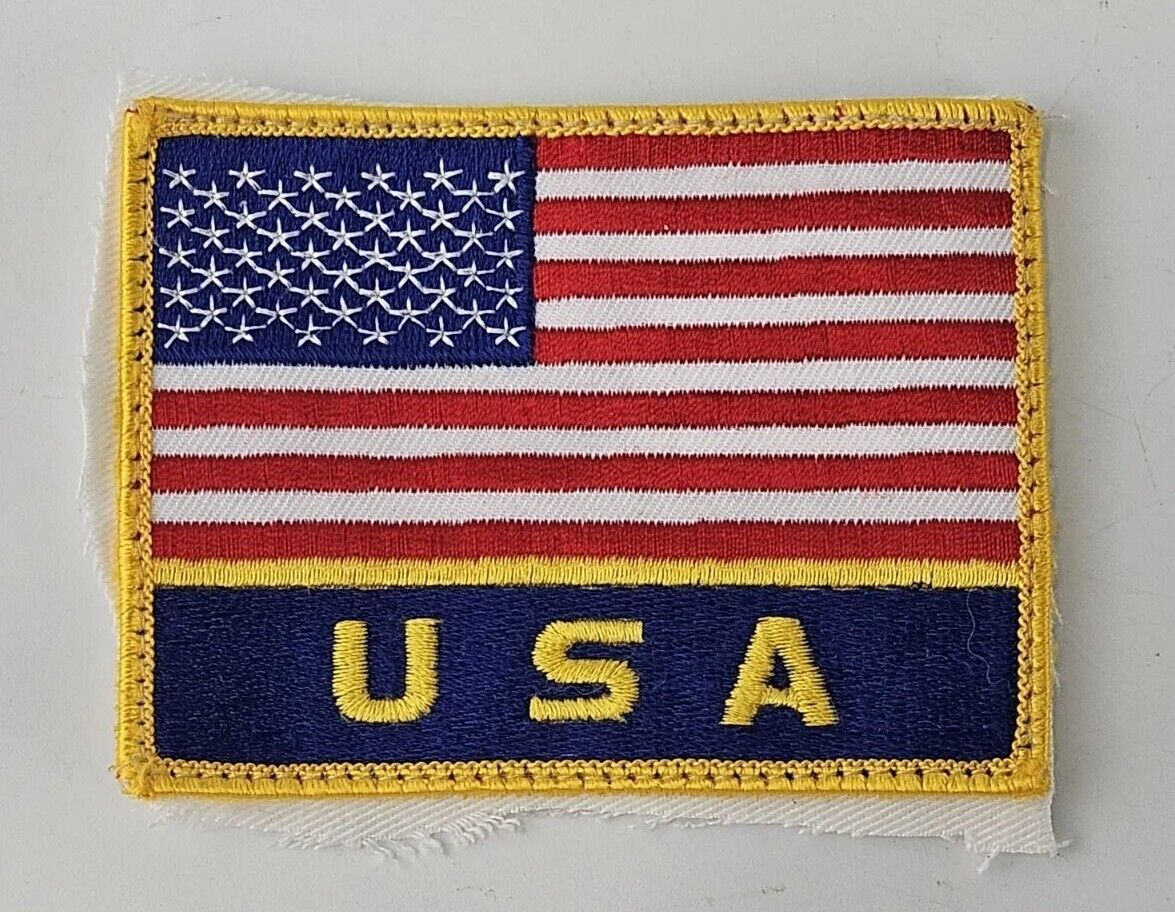 USA Flag Travel Patch United States of America