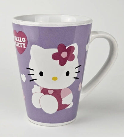 Sanrio Hello Kitty Tall ceramic mug 2015 Lavender