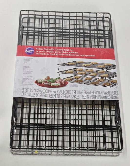 Cooling Rack 3 Tier Set Non-Stick Excelle Elite from Wilton