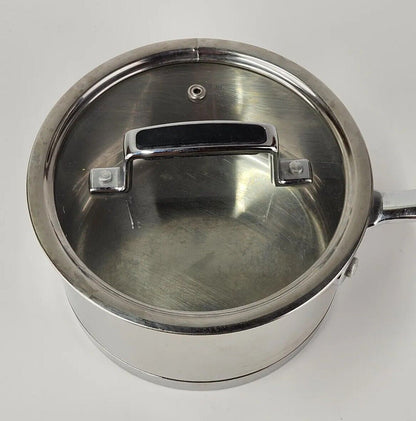 IL Mulino New York 1.5 Quart Stainless Steel Sauce Pan with Lid