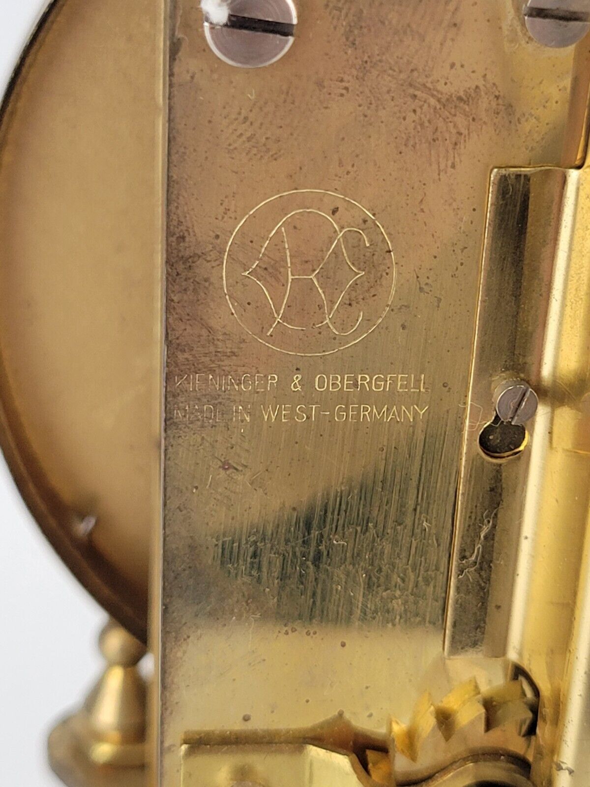 Kundo 400 Day Anniversary Clock with Key KIENINGER AND OBERGFELL KEY