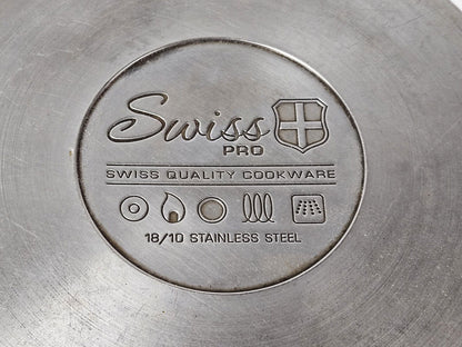 Swiss Pro Professional 4 qt Stock Pot Stainless Steel