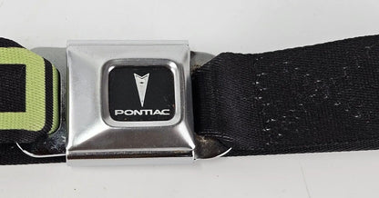 Pontiac Seatbelt Buckle Down Adult Belt Adjustable Made Usa Drop Bass Not Bombs