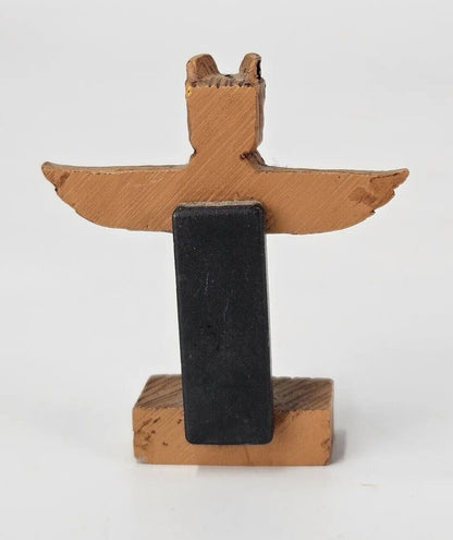 Souvenir Fridge Magnet ALASKA 3D Totem Pole 2.5" Preowned