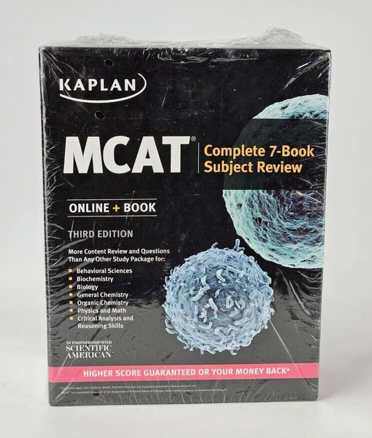 Kaplan MCAT Complete 7-Book Subject Review