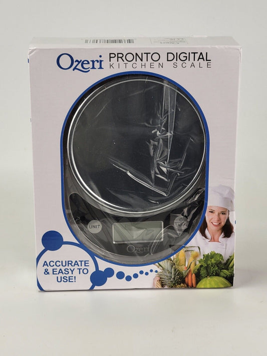 New - Ozeri Pronto Battery Digital Multifunction Kitchen Food Scale Lightweight