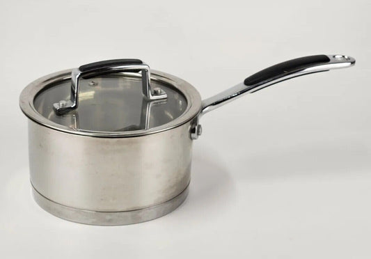 IL Mulino New York 1.5 Quart Stainless Steel Sauce Pan with Lid