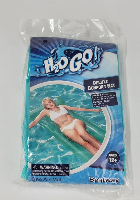 Bestway H2O GO! DELUXE COMFORT MAT POOL FLOAT* 64"x24"x7"*Free Shipping