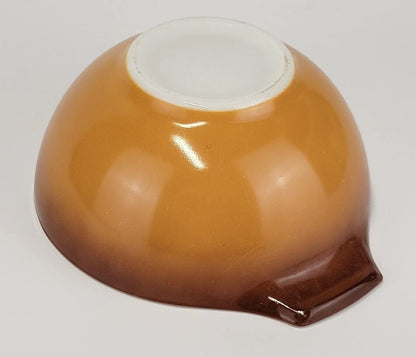 Pyrex Cinderella Bowl Sunburst Orange Color 1 1/2 qt. 442 T.M.32 Made - USA 1968