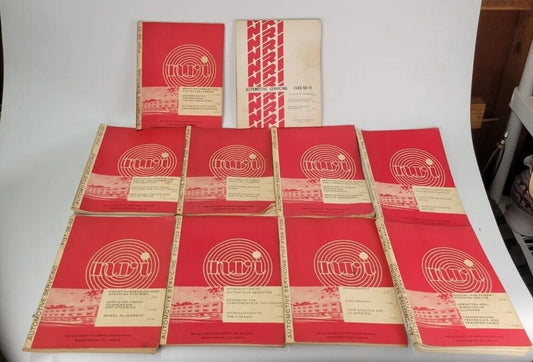1970’s NRI National Radio Institute Servicing Electrical Appliances Course Books